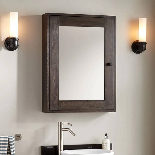 أثاث مهوي - مرايا أنيقة مع وحدة تخزين عملية