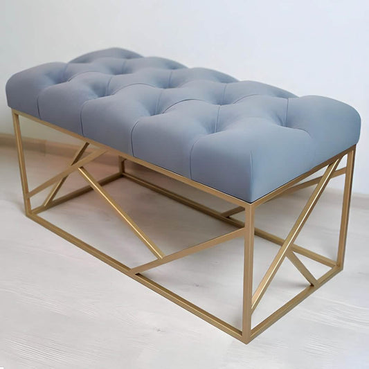 أثاث مهوي - بانكيت معدن ذهبي بتصميم مميز