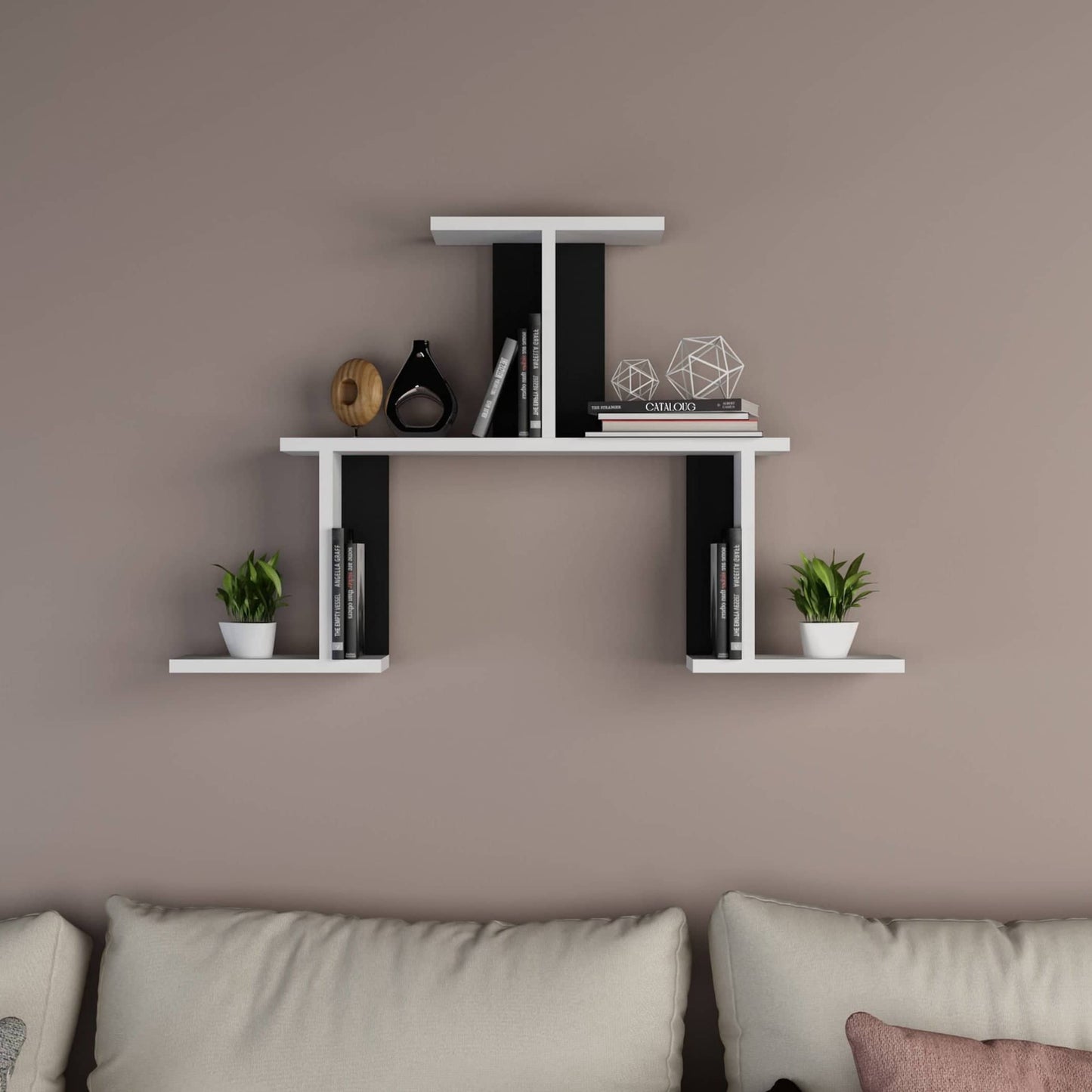 أثاث مهوي - أرفف بتصميم حديث