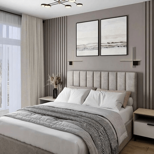 أثاث مهوي - سرير بتصميم راقي