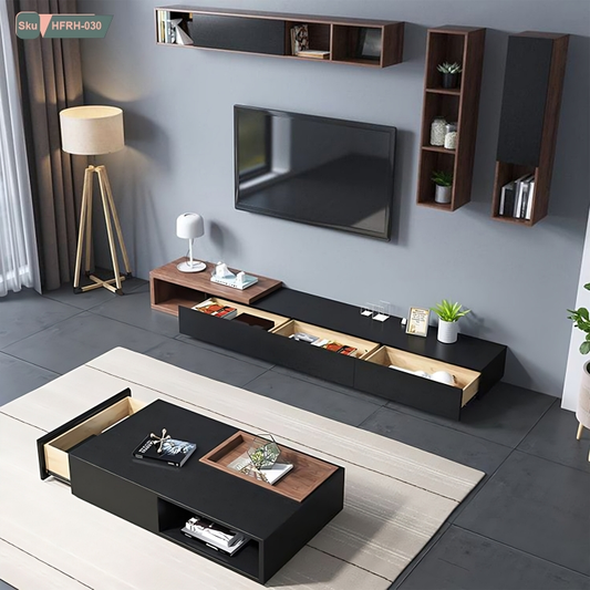 أثاث مهوي - طقم طاولات بتصميم حديث