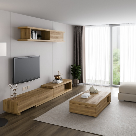 أثاث مهوي - طقم طاولات بتصميم كلاسيكي