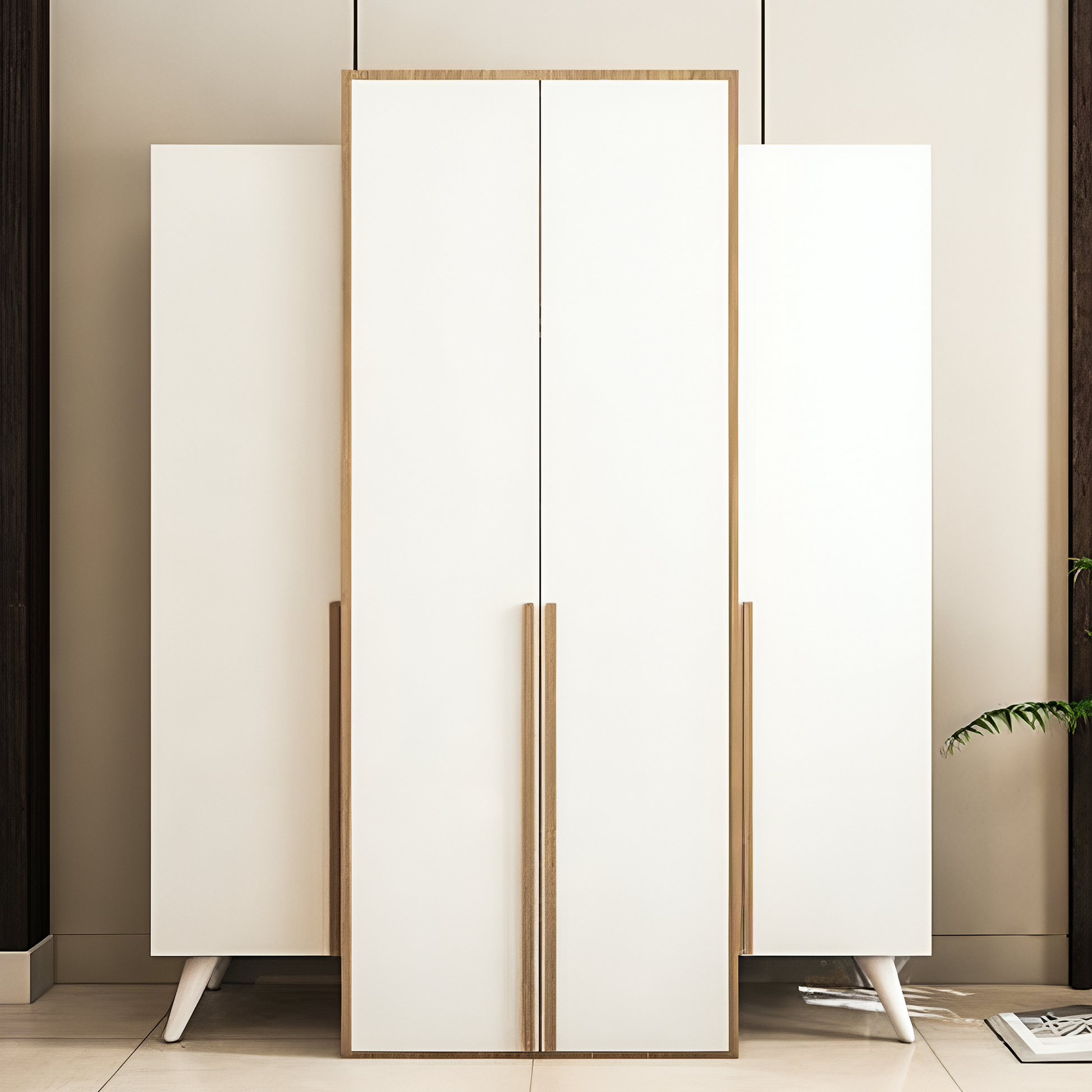أثاث مهوي - دولاب بتصميم حديث