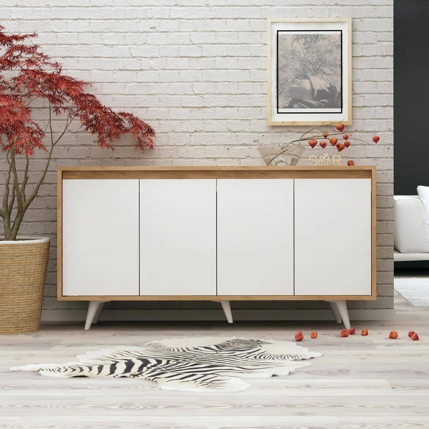 أثاث مهوي - بوفيه بتصميم مودرن