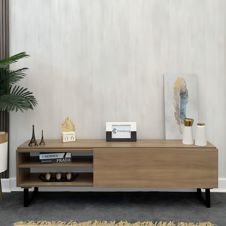 أثاث مهوي - طاولة تلفاز بتصميم عصري