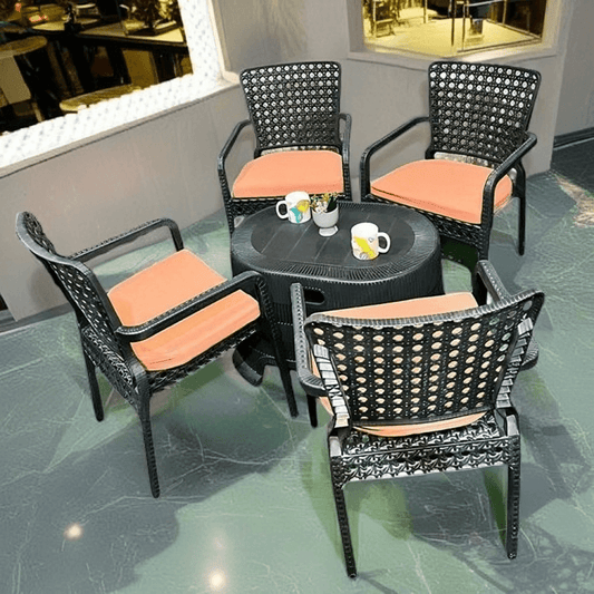 أثاث مهوي - طقم اثاث خارجي شيك للحدائق