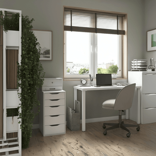 أثاث مهوي - وحدة أدراج بتصميم بسيط