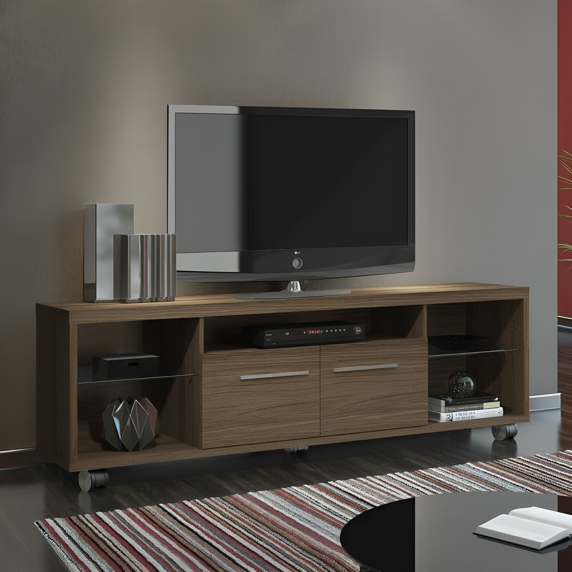 أثاث مهوي - طاولة تلفاز بتصميم حديث