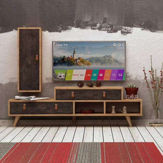 أثاث مهوي - طاولة تلفاز بتصميم مبتكر